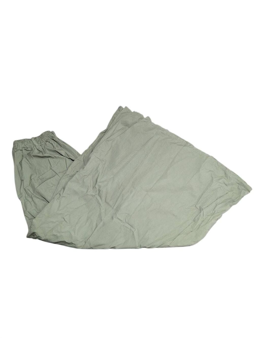 S & Y olive green pair of ultra-wide, pleated baggy trousers Women's 2